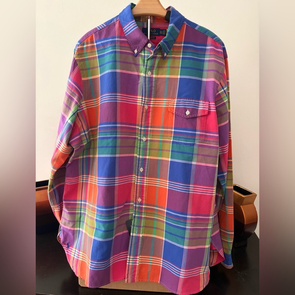 Ralph Lauren Other - Ralph Lauren Multicolor Plaid Button Down Shirt